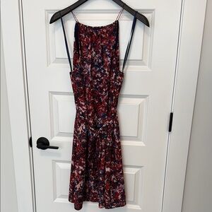 DKNY Elegant Multicolor Sleeveless Dress